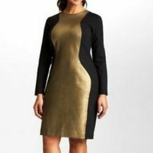 Mynt 1792 Mettalic Bodycon Dress